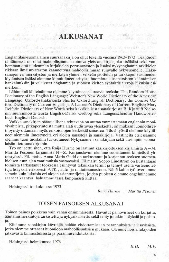 Sách English-Finnish General Dictionary - Englan Suomi Suur sanakirja