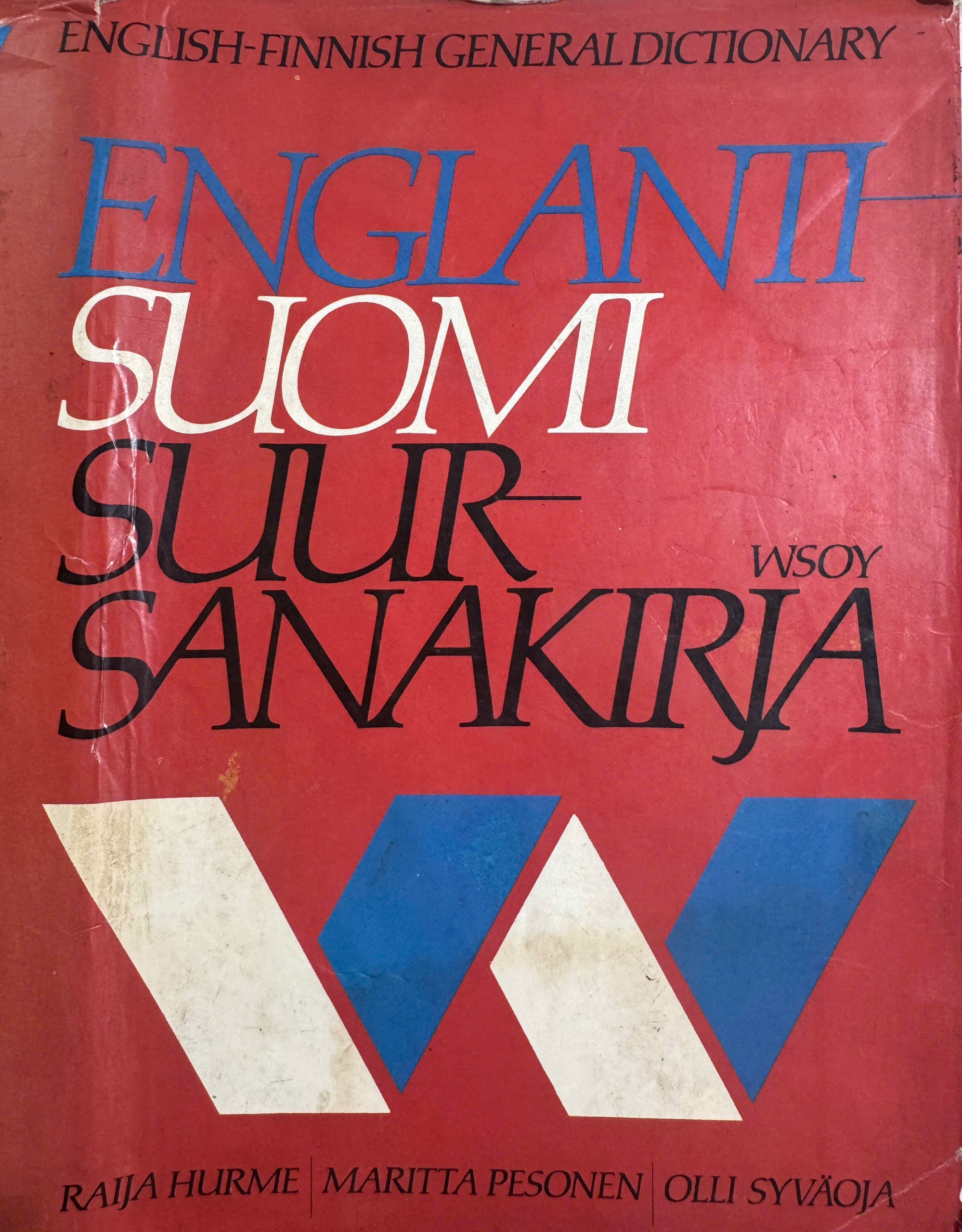 Sách English-Finnish General Dictionary - Englan Suomi Suur sanakirja