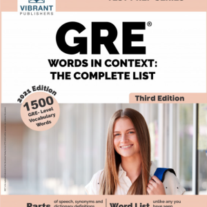 Sách GRE Words In Context The Complete List - Third Edition, Vibrant