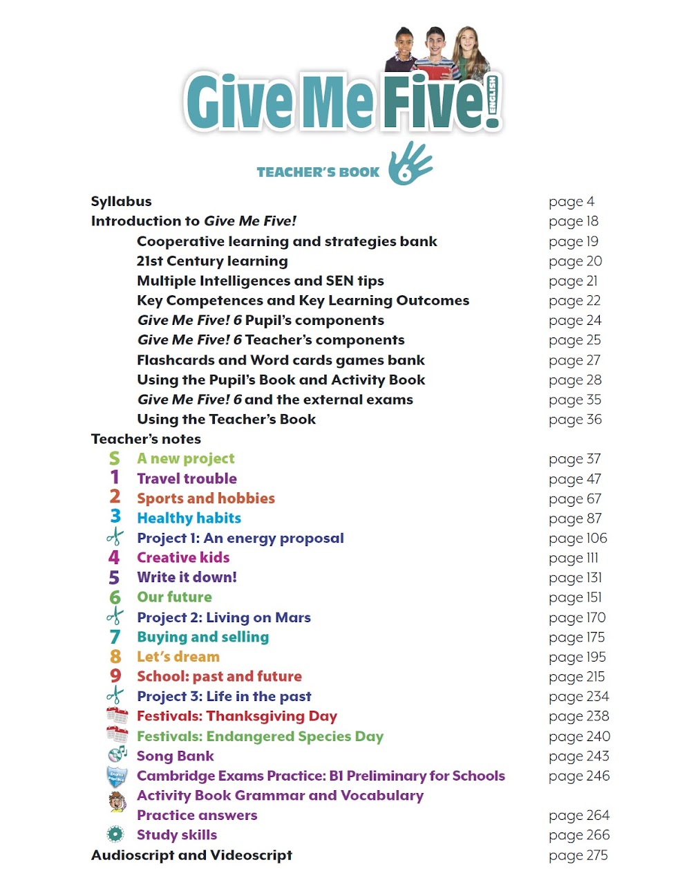 Sách Give Me Five 6 Teacher’s Book - Rob Sved, Donna Shaw