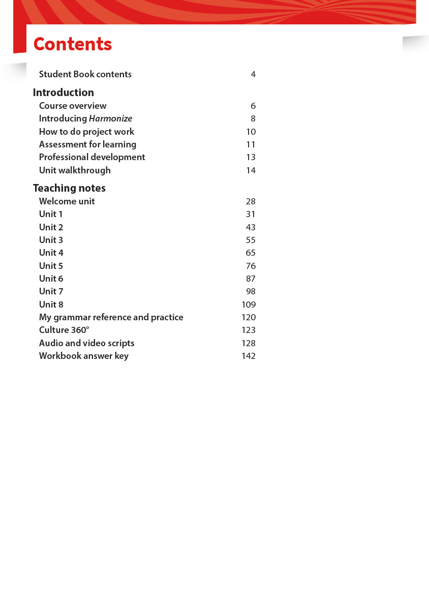 Sách Harmonize 2 Teacher’s Guide - Harmonize A2