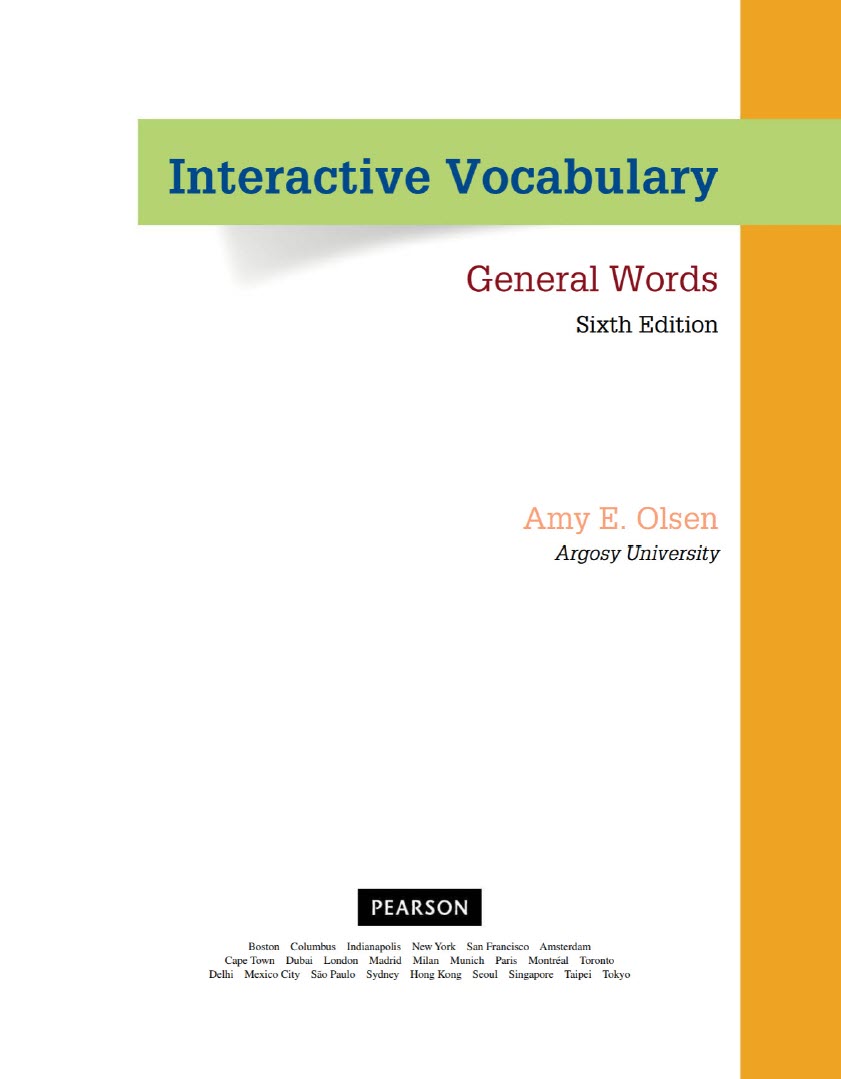 Sách Interactive Vocabulary General Words