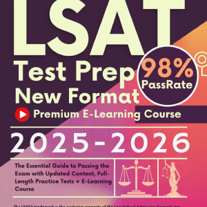 Sách LSAT Test Prep New Format 2025 - 2026, NewGrade Pub