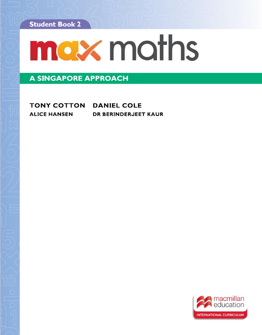 Sách Max Maths Primary 2 Student Book 2, A Singapore Approach