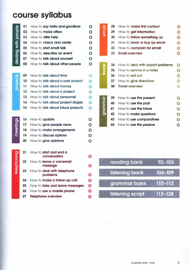Sách Business One To One Student’s Book, Pre-intermediate, Oxford business english, one:one