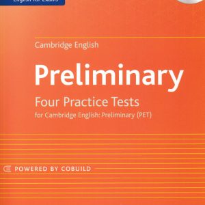 Sách Preliminary Four Practice Tests For Cambridge English Preliminary PET