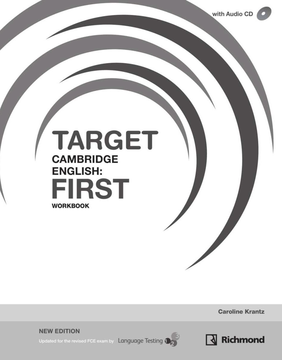 Sách Target Cambridge English First Workbook