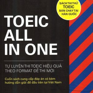 Sách Toeic All In One - Hackers, Tự Luyện Thi Toeic Hiệu Quả Theo Format Đề Thi Mới (Luyện Đề Toeic)