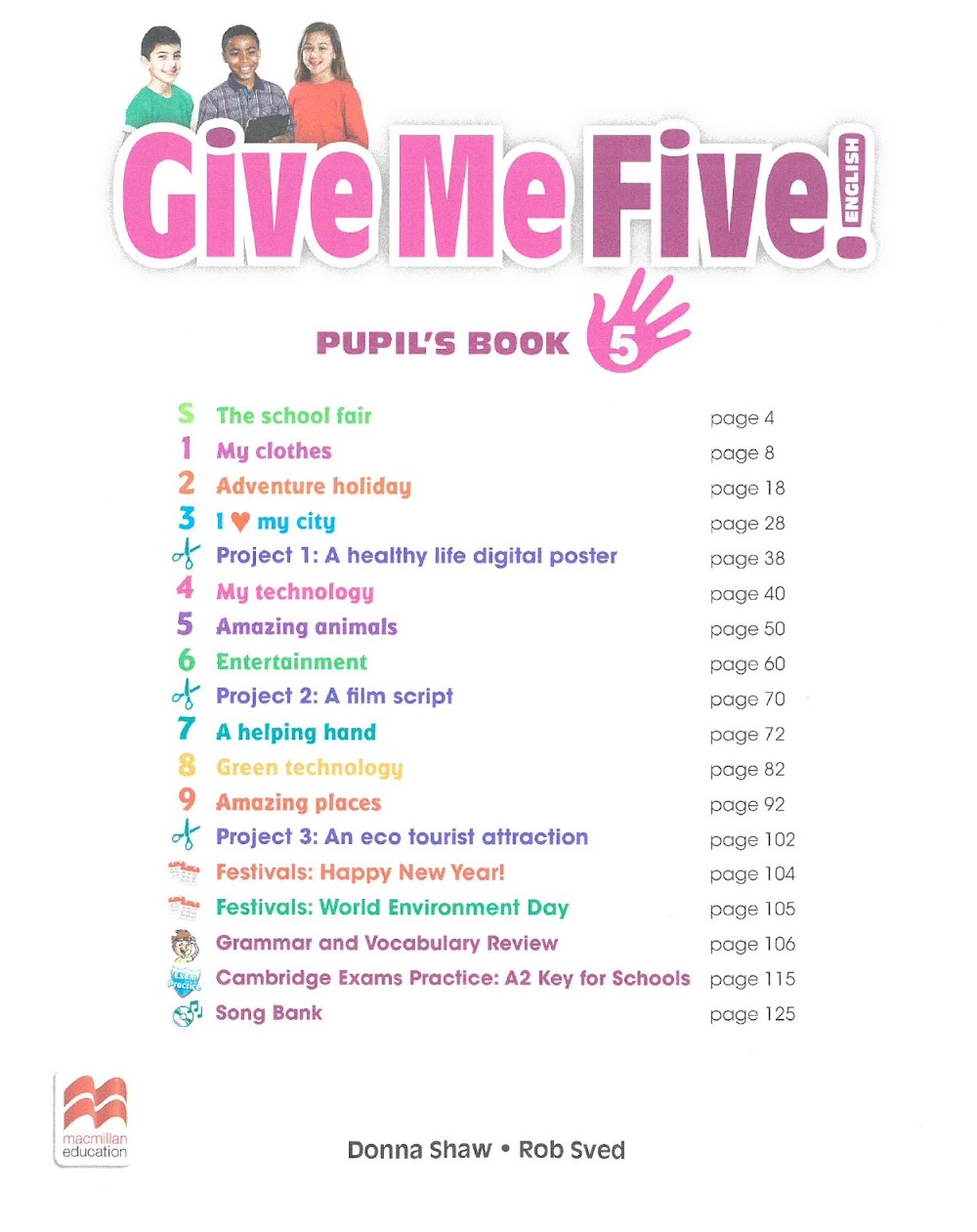 Sách Give Me Five 5 Pupil’s Book - Rob Sved, Donna Shaw