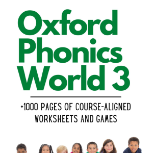 Sách Oxford Phonics World Worksheet 3 - 1000 Pages Off Course-aligned Worksheets And Games