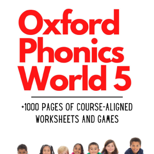 Sách Oxford Phonics World Worksheet 5 - 1000 Pages Off Course-aligned Worksheets And Games