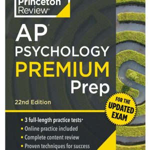 Sách Princeton Review AP Psychology Premium Prep 22nd Edition – The Princeton Review