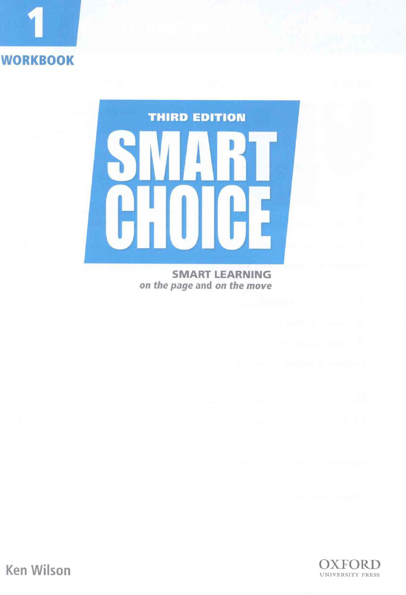Sách Smart Choice 1 3rd Edition Level 1 Workbook