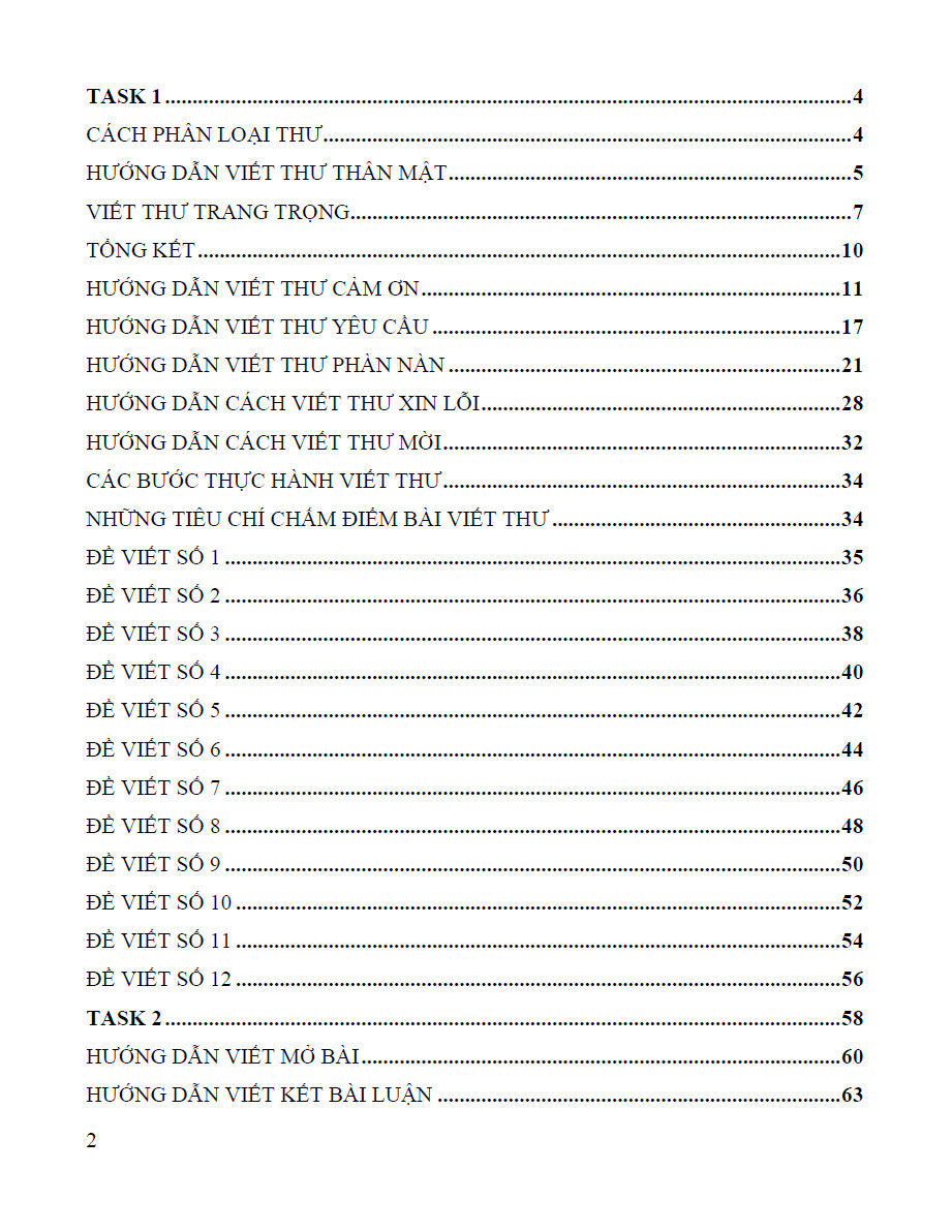 Sách Tài liệu ôn thi Vstep B1,B2,C1 - Writing