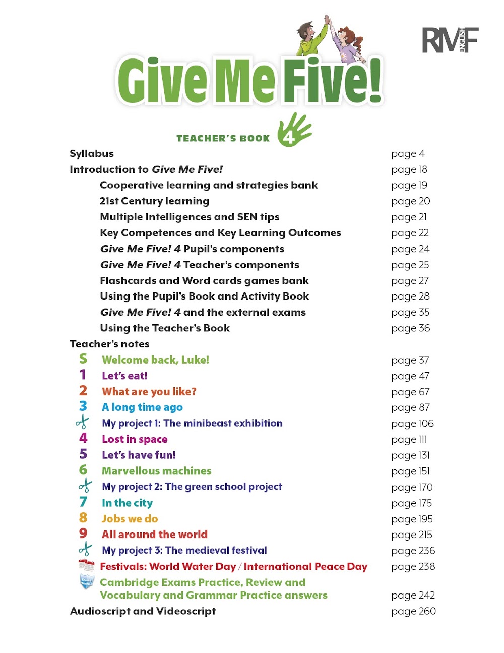Sách Give Me Five 4 Teacher’s Book - Joanne Ramsden, Donna Shaw