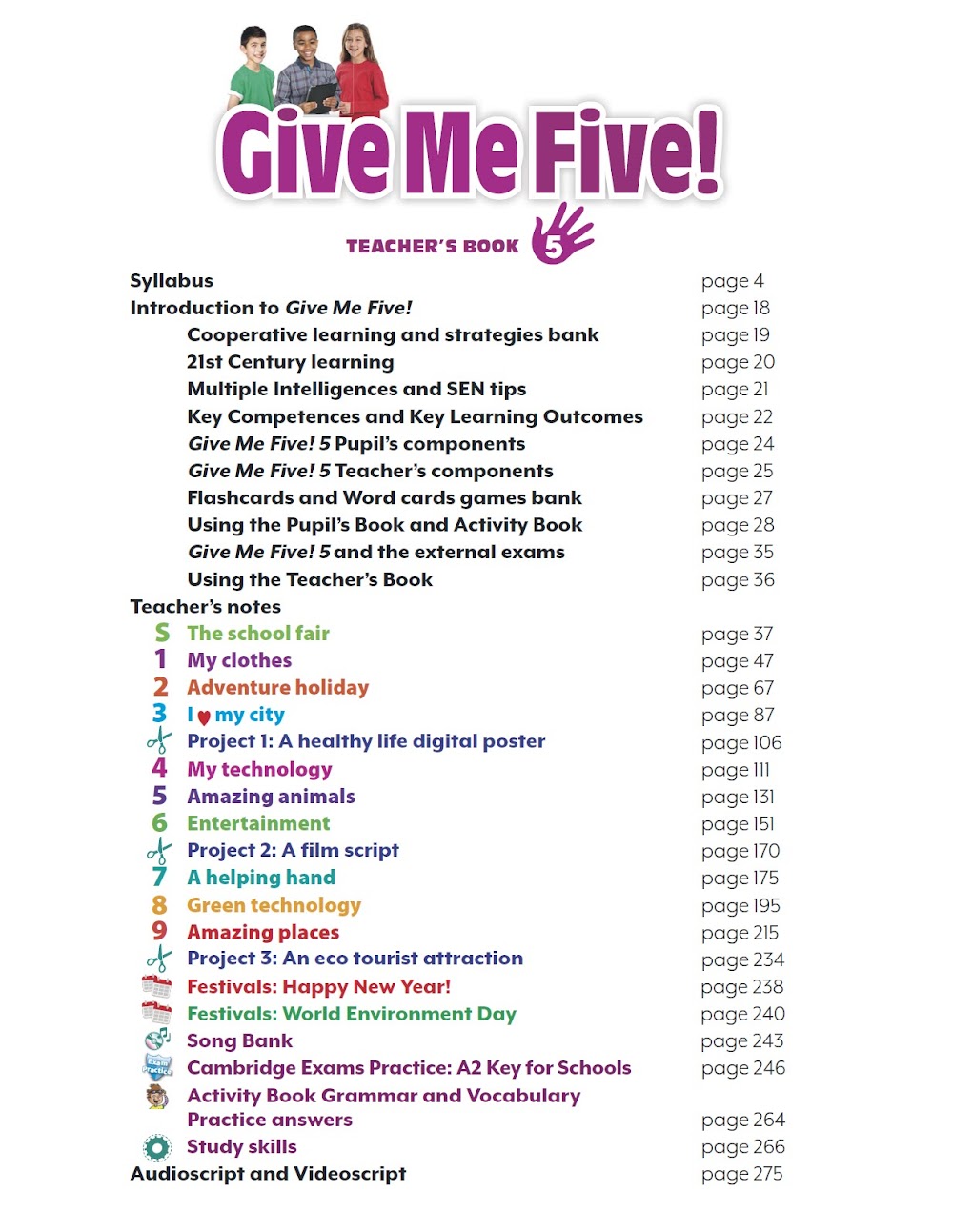 Sách Give Me Five 5 Teacher’s Book - Rob Sved, Donna Shaw