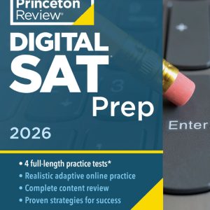 Sách The Princeton Review Digital SAT Prep 2026 - 4 Full-length Practice Tests