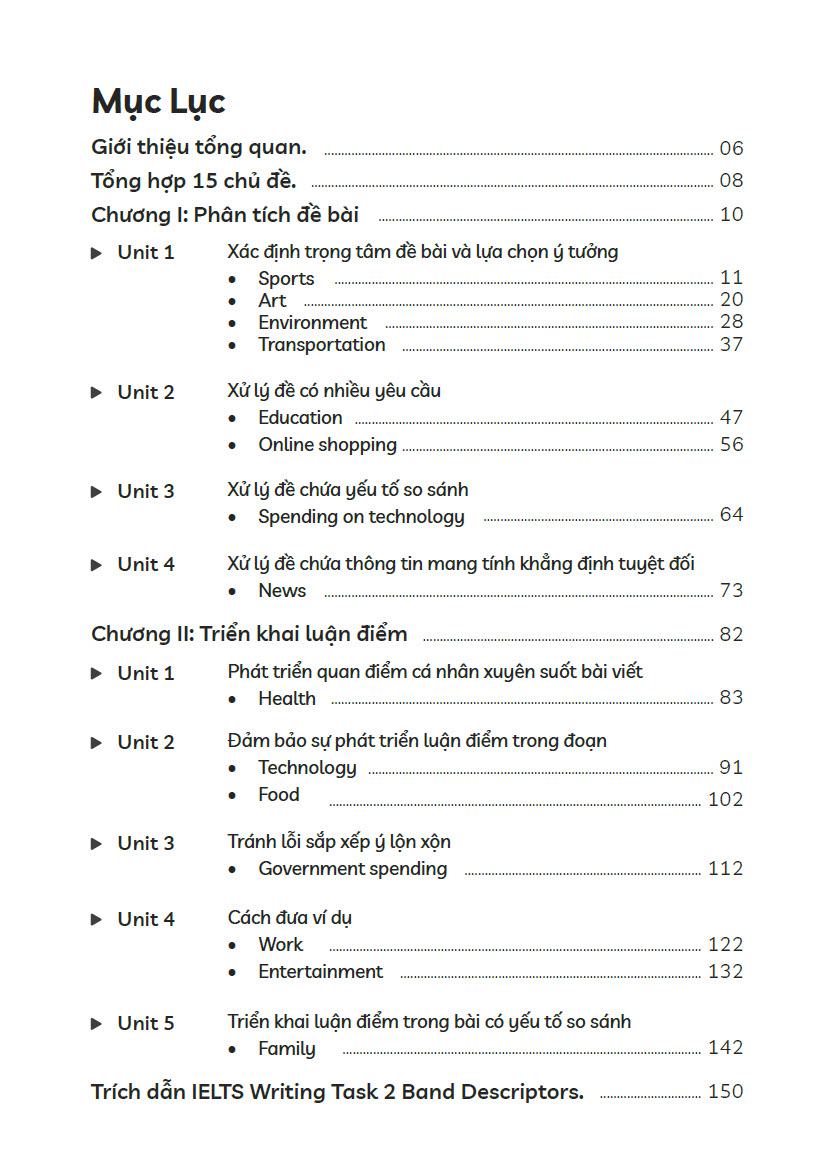 Sách Understanding Ielts Writing Logic Và Cấu Trúc Bài Viết Task 2
