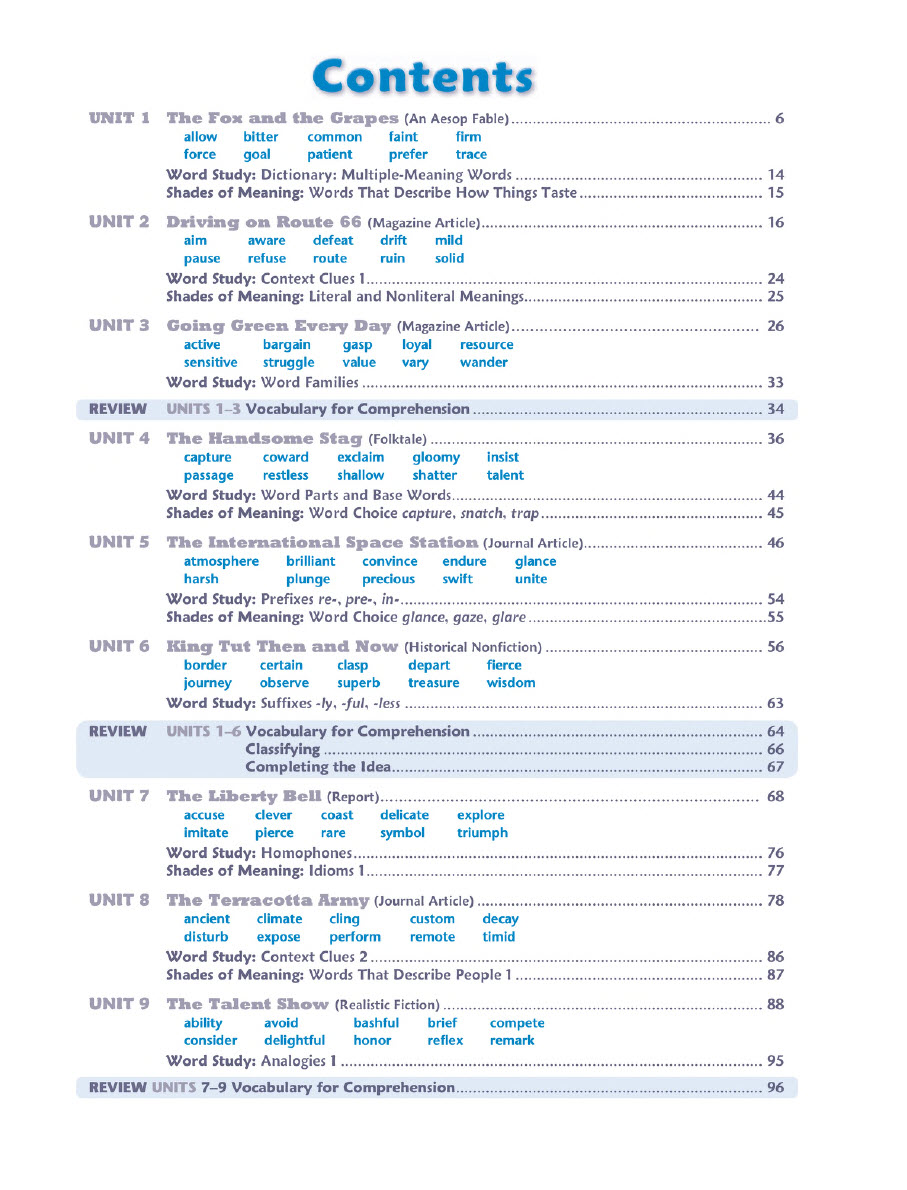 Sách Vocabulary Workshop Level Green (Grade 3) - Enriched edition