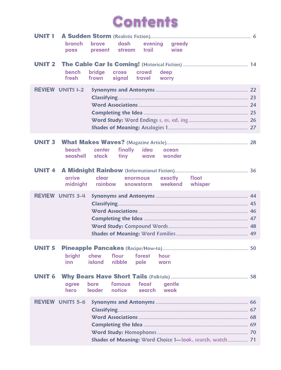 Sách Vocabulary Workshop Level Purple (Grade 2) - Enriched edition